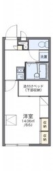 レオパレスハレルヤの物件間取画像